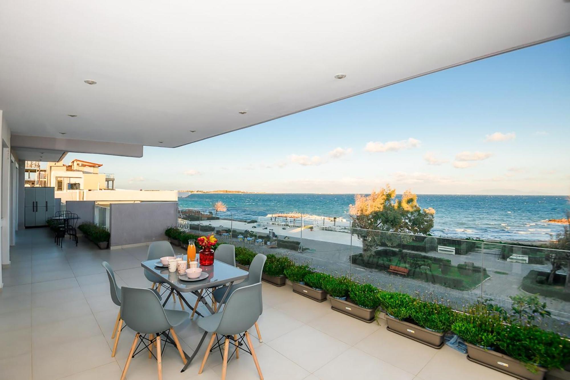 Beachfront Artemida Retreat - Peony Seabreeze Gem Extérieur photo